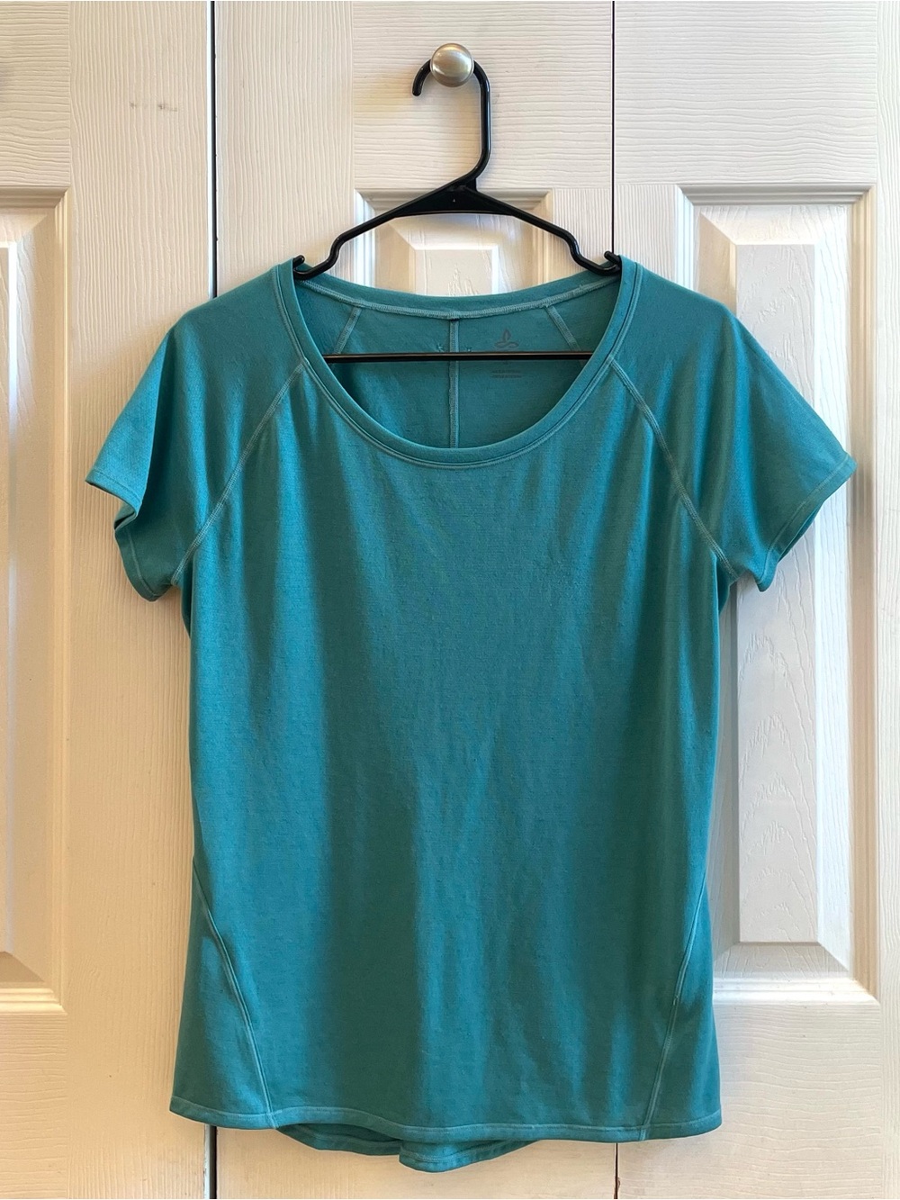 Prana: Women’s Teal Short-Sleeve Top